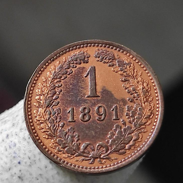1 Krejcar 1891 / František Josef I stav  - Rakousko-Uhersko numismatika