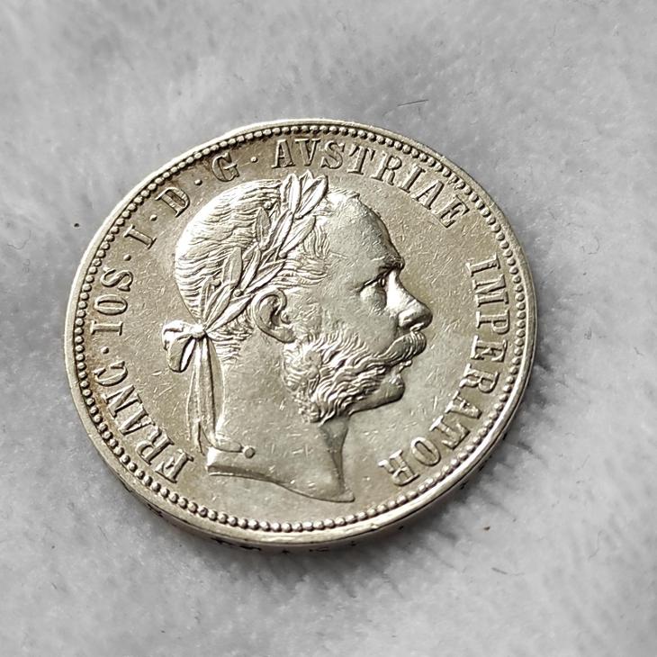 1 Zlatník 1884 / František Josef I  - Rakousko-Uhersko numismatika