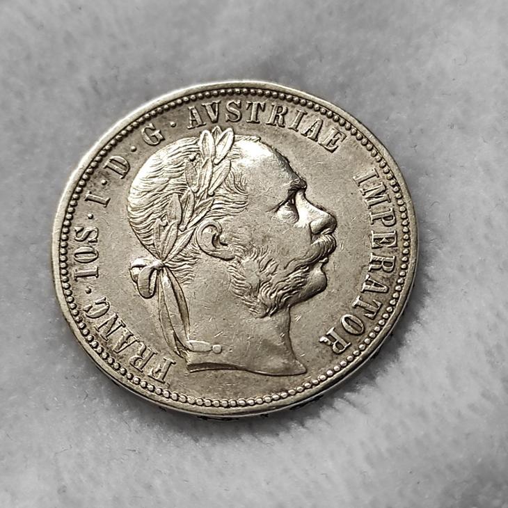1 Zlatník 1879 bz / František Josef I  - Rakousko-Uhersko numismatika