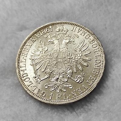1 Zlatník 1861 A  / František Josef I 