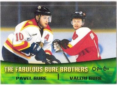 Pavel Bure / Valeri Bure  OPC 00-01  Brothers