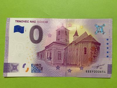 0 Euro Souvenir | TRNOVEC NAD VÁHOM - NÍZKE ČÍSLO -  654 | EEEF | 2021