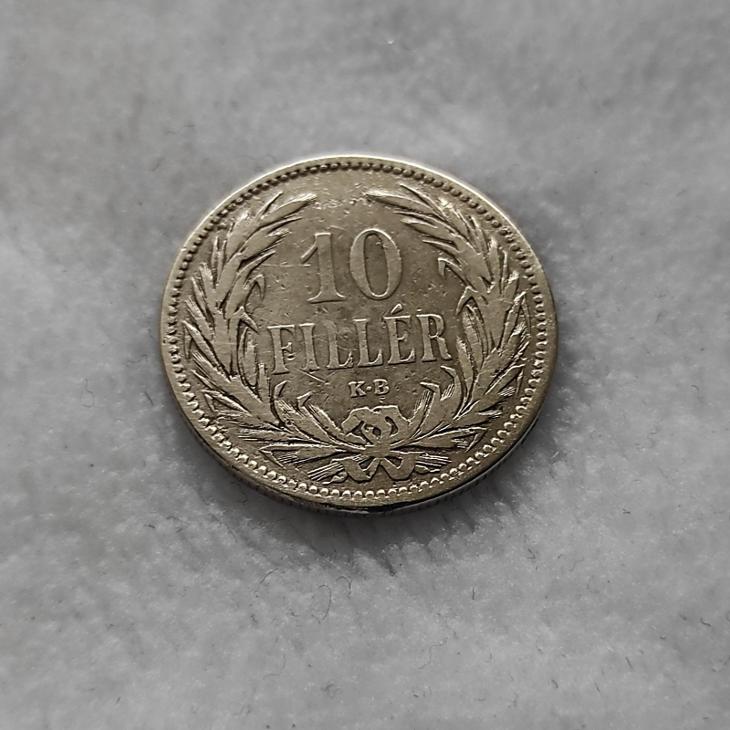 10 Filler 1892 / vzácný ročník František Josef I - Rakousko-Uhersko numismatika