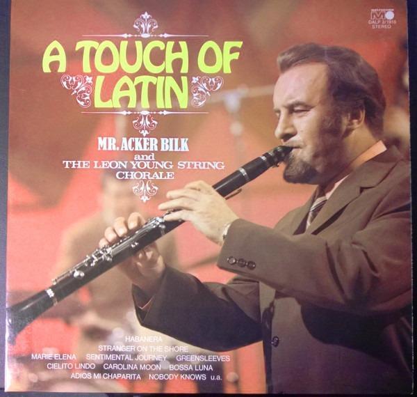 2 LP MR. ACKER BILK- A Touch Of Latin - LP / Vinylové desky