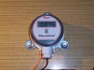 Snímač/převodník dif. tlaku 0-2kPa Dwyer Magnesense MS-131-LCD 4-20 mA
