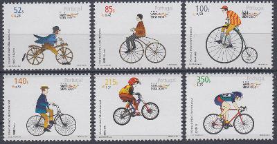 Portugalsko ** Mi.2432-37 Cyklistika