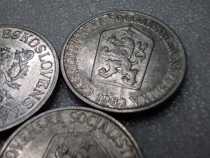Československo 25 h  1953 2 ks 1963 3 ks - Numismatika Česko