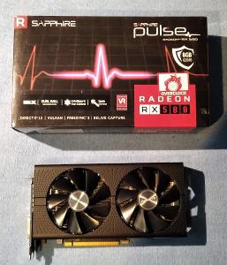 AMD Sapphire Radeon RX580 8GB Pulse - z pracovní stanice, záruka(?)