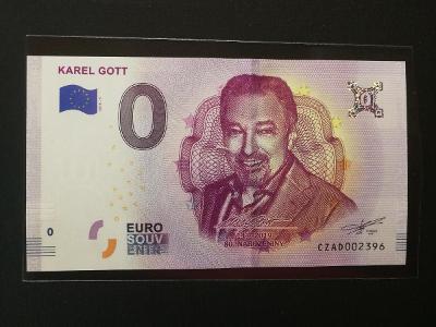 0 Euro Souvenir, Karel Gott, UNC