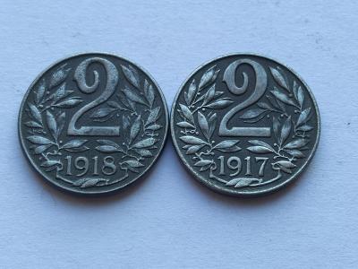 mince rakousko-uhersko 2 heller 2 ks !!!
