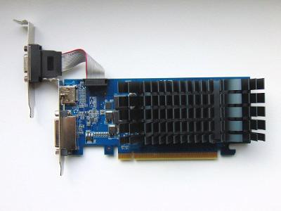 ASUS EN210 SILENT/DI/1GD3/V2(LP),NVIDIA 210,1GB DDR3,PCI-E,Low Profile