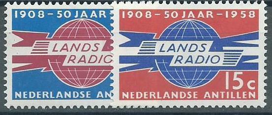 Nizozemí - kolonie Nizozemské Antily, Mi 86/7, *