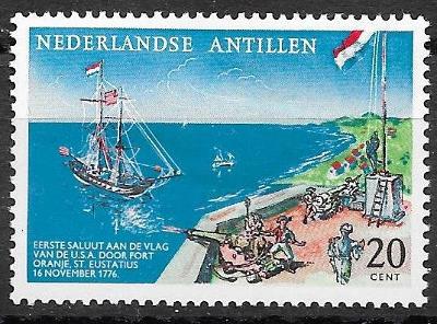 Nizozemí - kolonie Nizozemské Antily, Mi 117, **