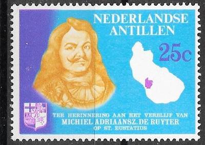 Nizozemí - kolonie Nizozemské Antily, Mi 165, **
