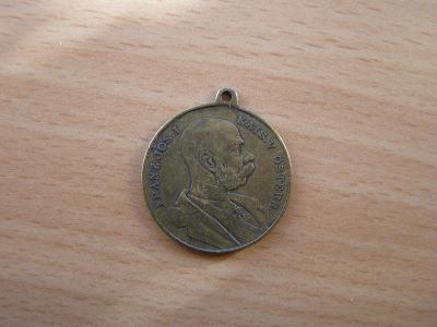 Medaile 1901 - K návštěvě Františka Josefa I. v Ústí nad Labem.