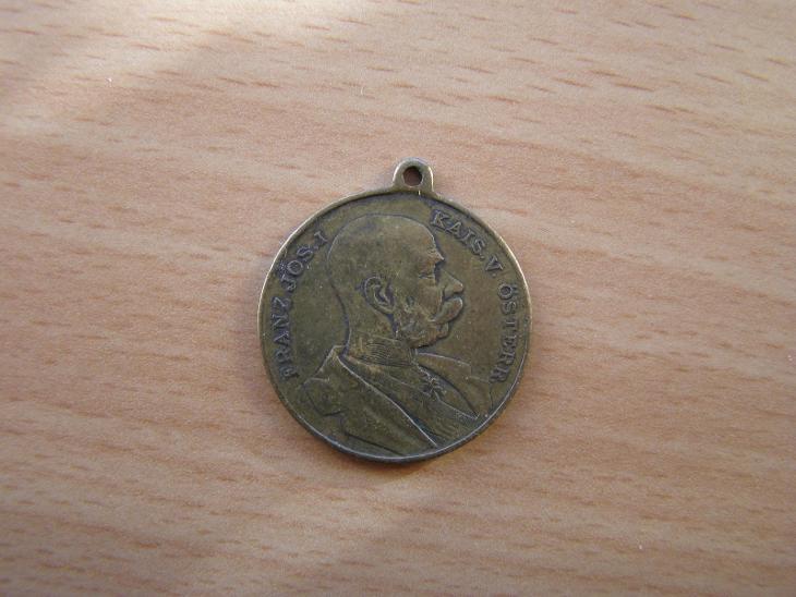 Medaile 1901 - K návštěvě Františka Josefa I. v Ústí nad Labem. - Sběratelská faleristika