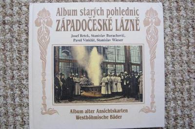 Album starých pohlednic - Západočeské lázně - Karlovy Vary, Jáchymov