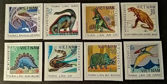 FAUNA - pravěk Vietnam Mi 1007/14 B **