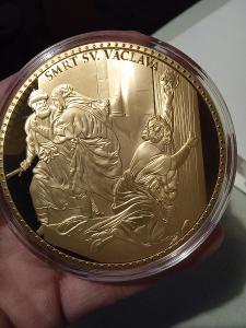 Velká mince Úmrtí sv. Václava