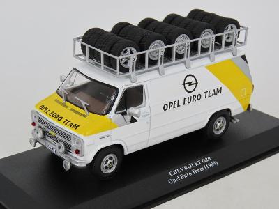 Chevrolet G20 Opel Euro Team 1984  Assistance Rally Hachette 1:43