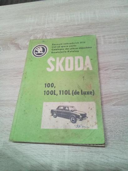 ŠKODA 100-100L-110L - Motoristická literatura automobily