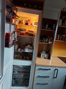 Skříň na ledničku a mrazák /potravinová skříň 