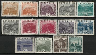 Rakousko / Österreich - 1929 - Mi. 498 - 511 *
