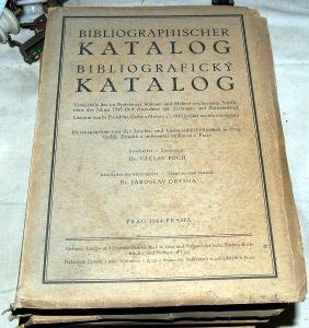 BIBLIOGRAFICKÝ KATALOG - LITERÁRNÍ TVORBA ROKU 1943 NÁRODNÍ KNIHOVNA