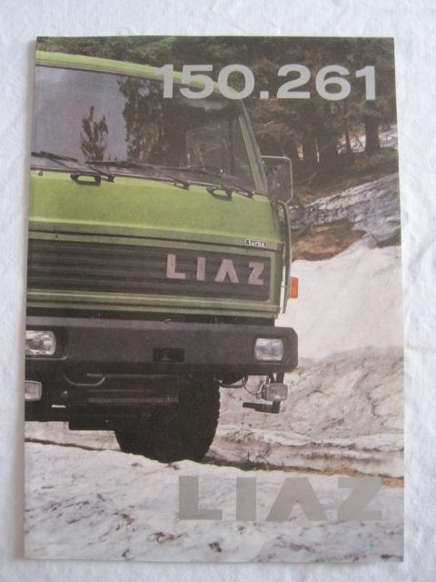 669/starý prospekt-Liaz 150.261-sklápěč!!  - Motoristická literatura
