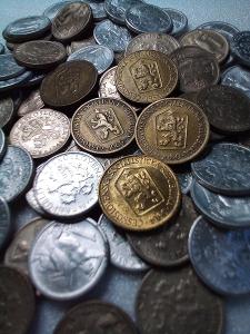 Konvolut mincí Československo  105 ks