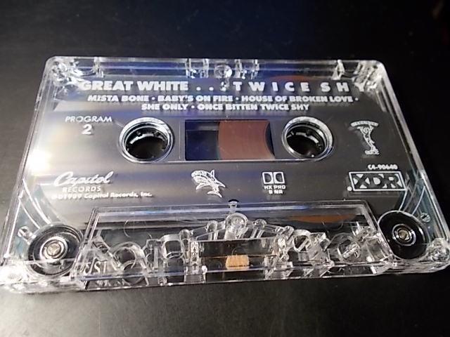 GREAT WHITE ........ IMPORT USA / MC originál kaseta - Hudební kazety