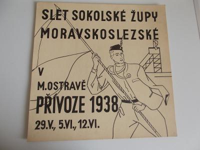 Dobová reklama, spot - Slet Sokolské župy 1938