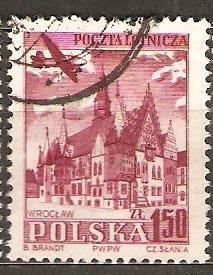 Polsko 1954 Mi 858 ine raz.