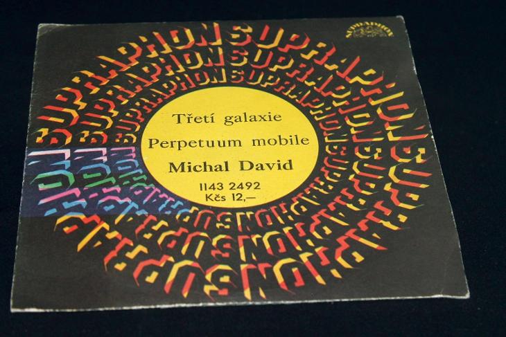 SP - Michal David ‎- Třetí Galaxie / Perpetuum Mobile (k10) - LP / Vinylové desky