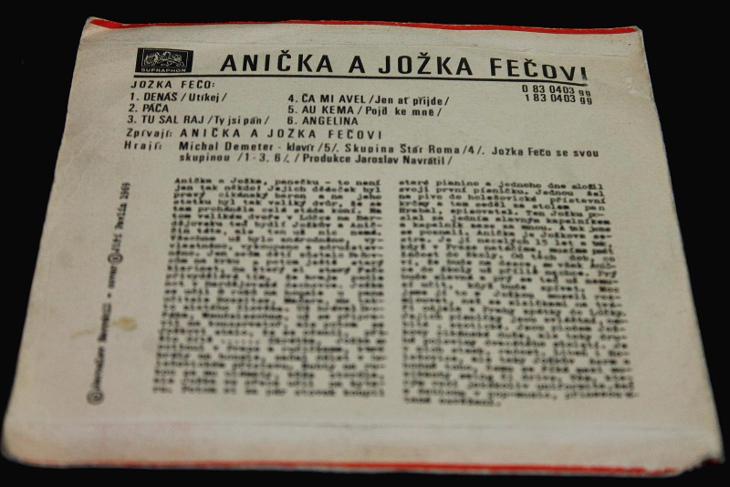 SP - Anička & Jožka Fečovi - Anička & Jožka Fečovi (k10) - LP / Vinylové desky