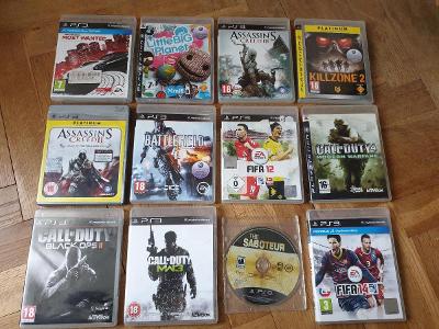 PS3 /Playstation 3 hry-Need For Speed,Little Big Planet,Call of Duty..