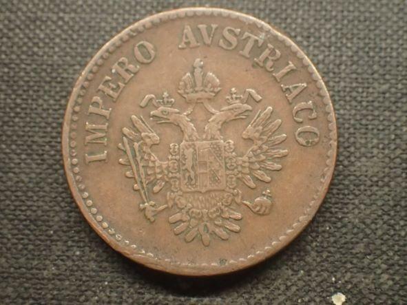 František Josef I, 10 Centesimi 1852 V, velmi vzácný !!! - Rakousko-Uhersko numismatika