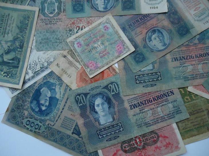 Konvolut bankovek RU&Svet Obehovy Stavy 25 Kusu !!! ORIGINAL - Sestavy, konvoluty bankovek