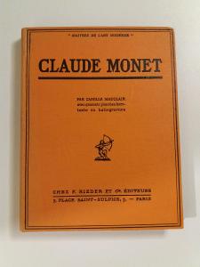 Claude Monet - Par Camille Mauclair 1924 (RARE - original)