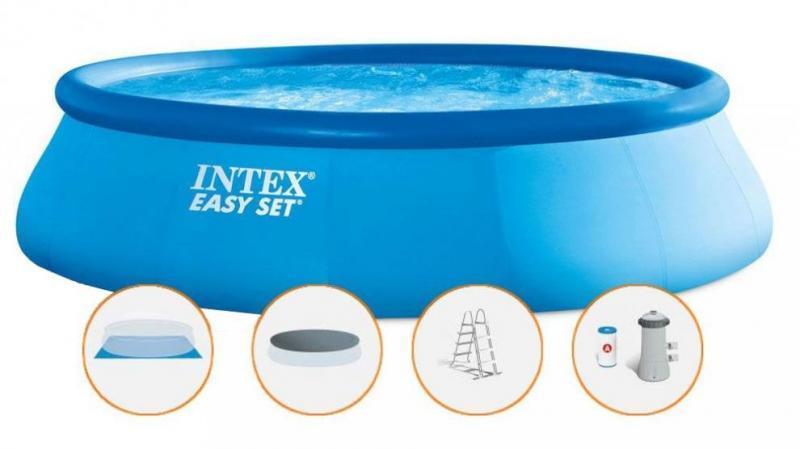 Intex 26166 Easy 457x107 cm SET bazén s filtrací - Zahrada