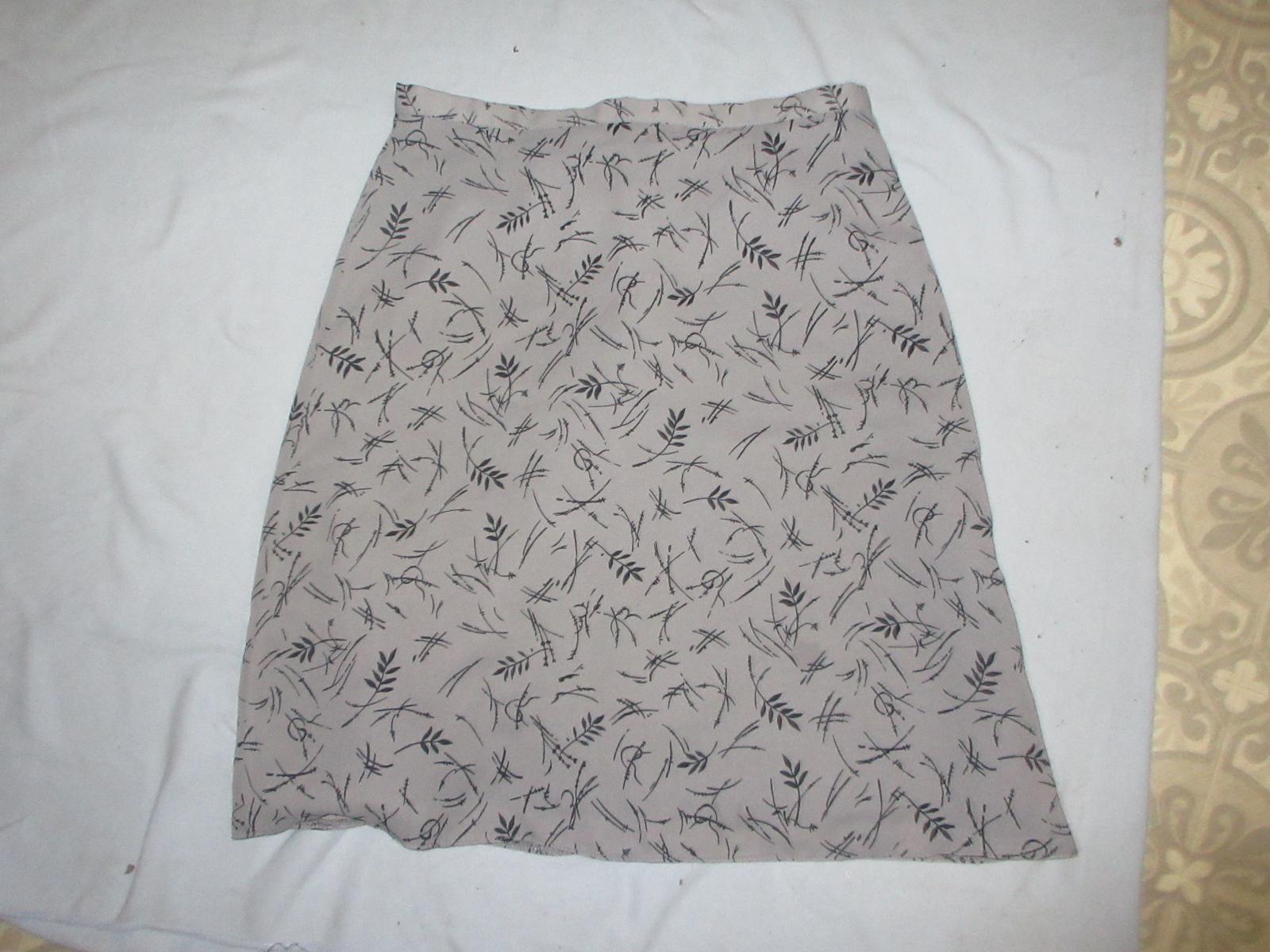 CLOCKHAUSE sukňa šedá so vzorom - Dámske oblečenie