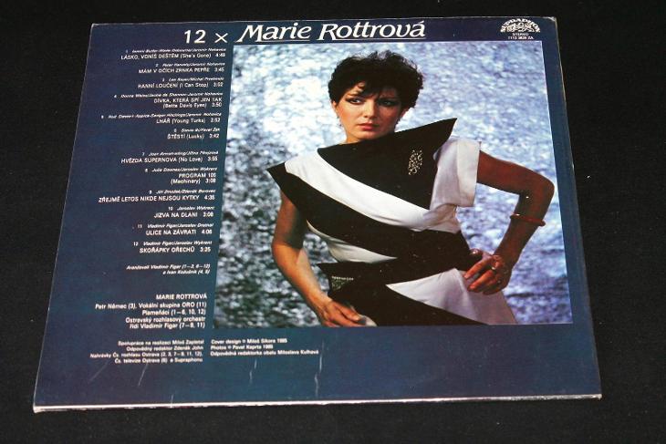 LP -  Marie Rottrová - 12 x    (d2)