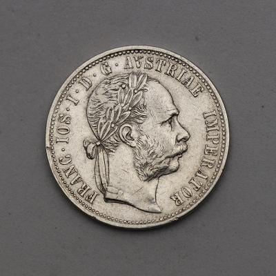 Stříbrný Zlatník FJ I. 1874 bz - Vzácný!
