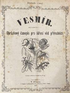 Časopis Vesmír, roč. 1879 - přírodopis, botanika, zoologie, geologie