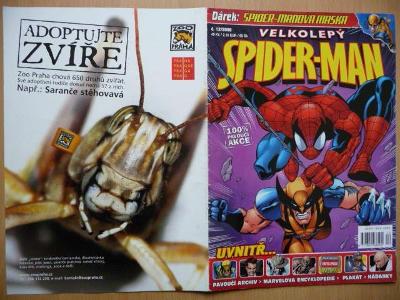 Časopis - VELKOLEPÝ SPIDER-MAN - číslo 12. z roku 2008