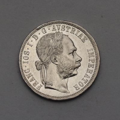 Stříbrný Zlatník FJ I. 1880 bz - Povedený!