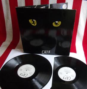 🏁 2LP: CATS - KOČKY, Andrew Lloyd Webber, jako nové, Germany 1981