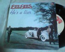 BEEGEES-HES A LIAR-SP-1981.