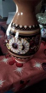 Váza keramika Keralit Litomyšl pro sběratele 