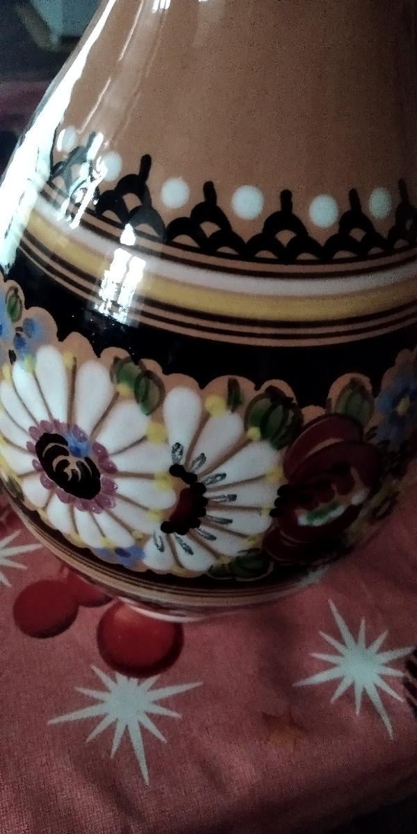 Váza keramika Keralit Litomyšl pro sběratele  - Starožitná keramika